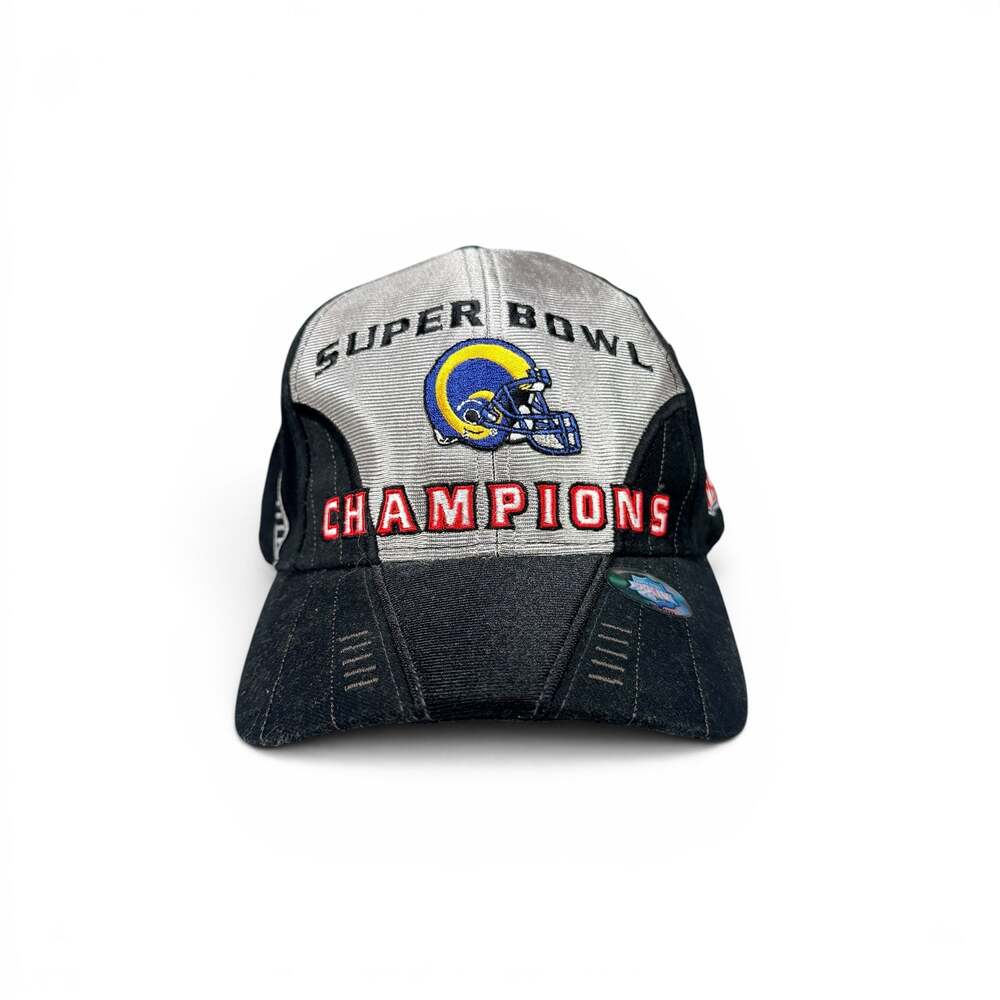 Vintage Puma St. Louis Rams Super Bowl XXXIV 2000 Champions Locker Room Hat